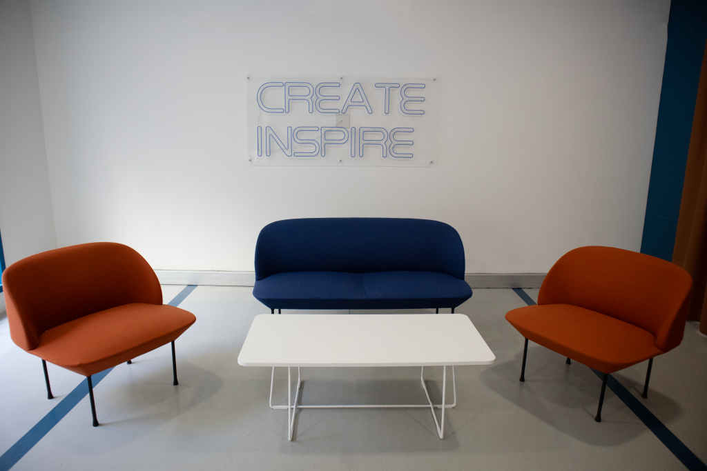 Vista del espacio físico de MilMadrid con